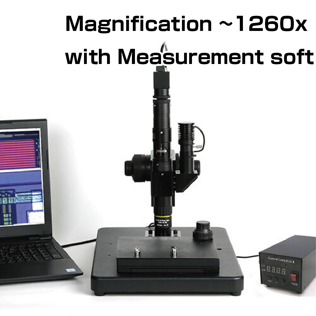 計測ソフト付き 超高倍率USB マイクロスコープ　NSH500CSU-MFSV